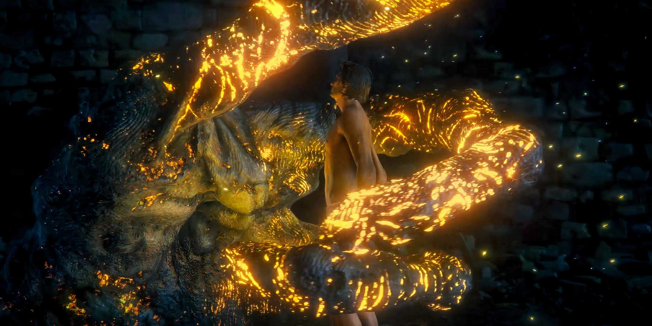 Elden Ring Tarnished Frenzied Flame final dos três dedos nus