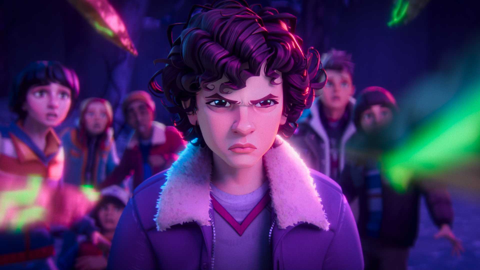 Eleven em Stranger Things Tales from 85