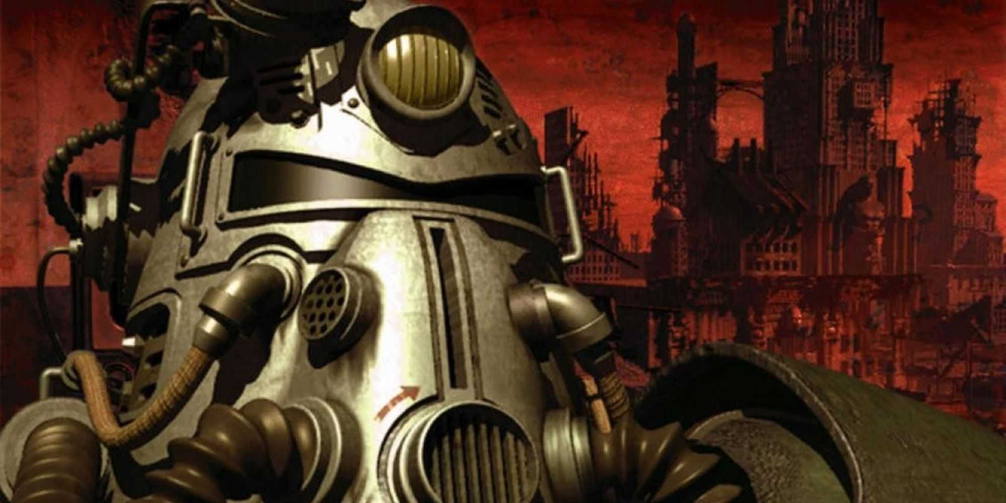 A arte de splash de Fallout 1
