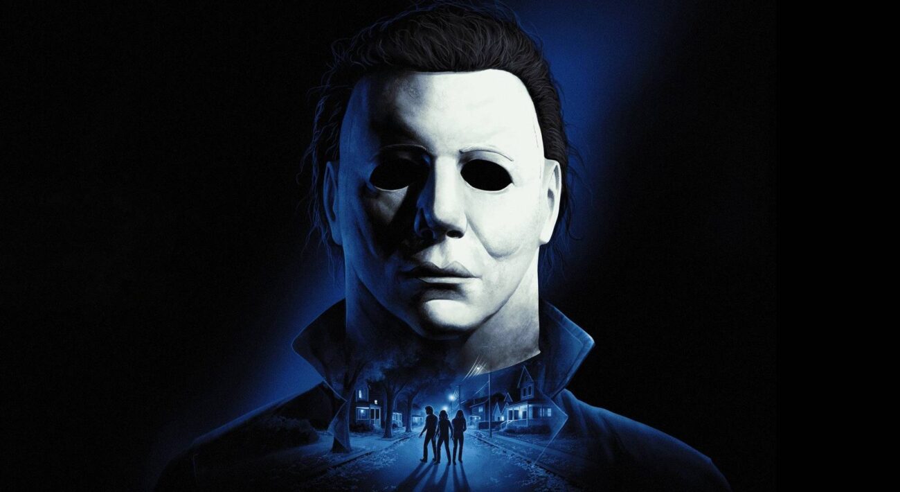 Michael Myers em Halloween The Game andando por Haddonfield no trailer de single-player