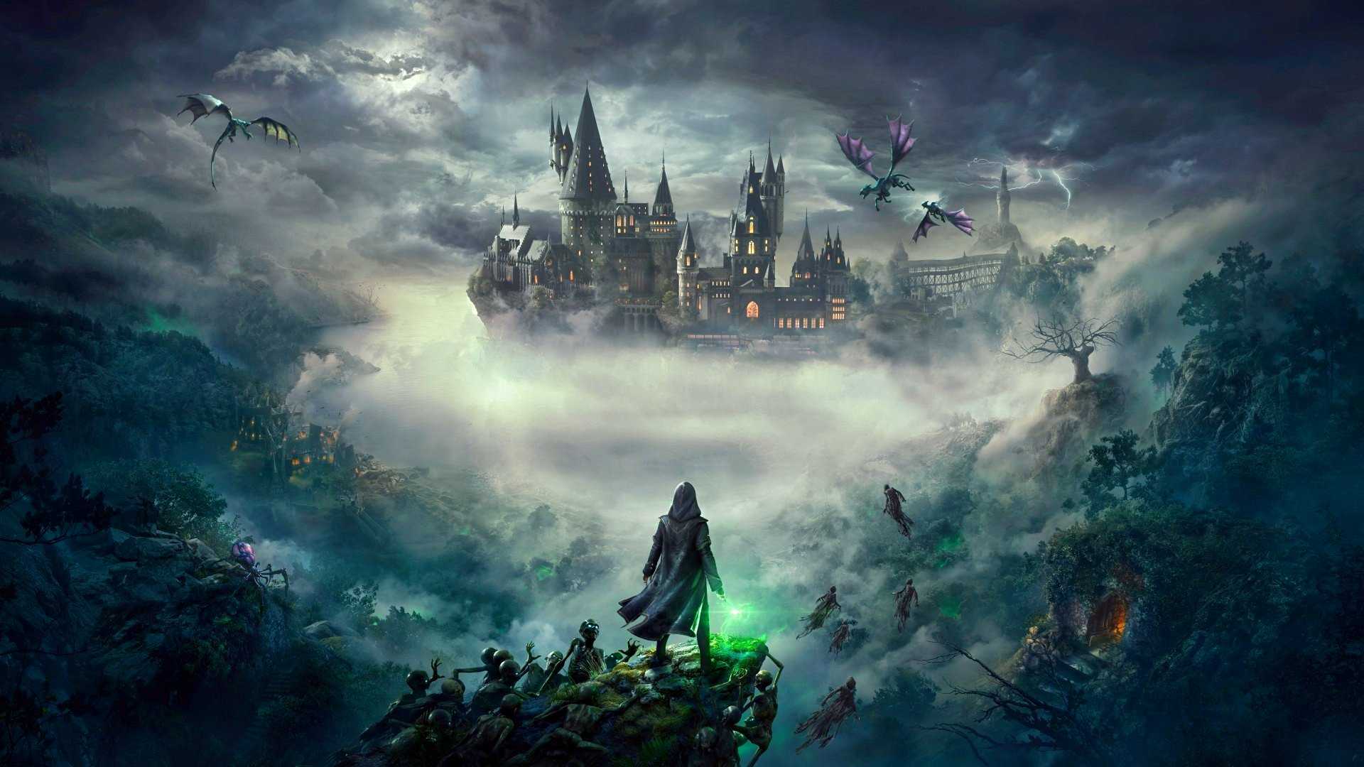 Hogwarts Legacy dark edition official art-1