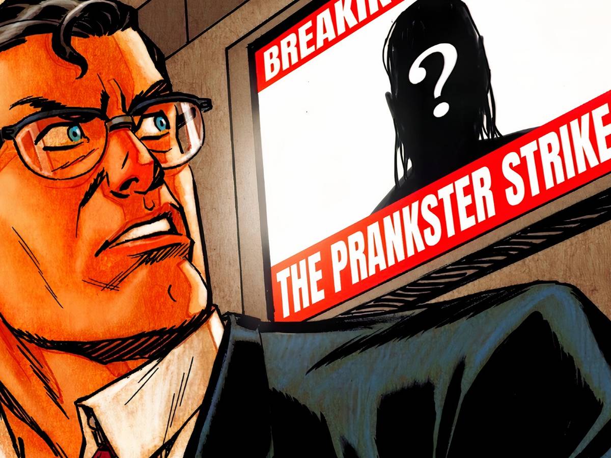Superman Unlimited #9 faz o Prankster assustar