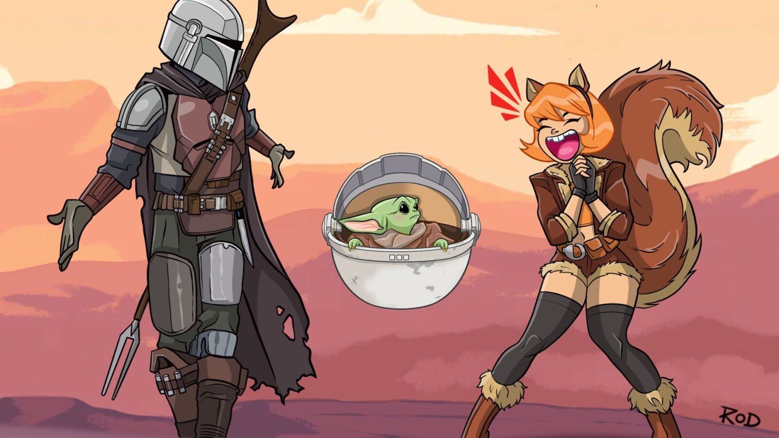 Fanart mistura Star Wars com quadrinhos em coluna criativa