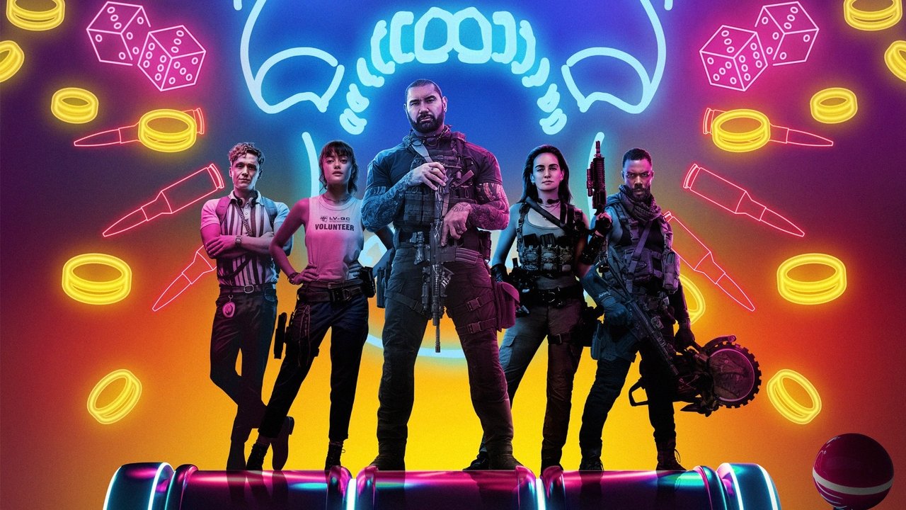Mercenários armados atravessando Las Vegas em ruínas e isolada