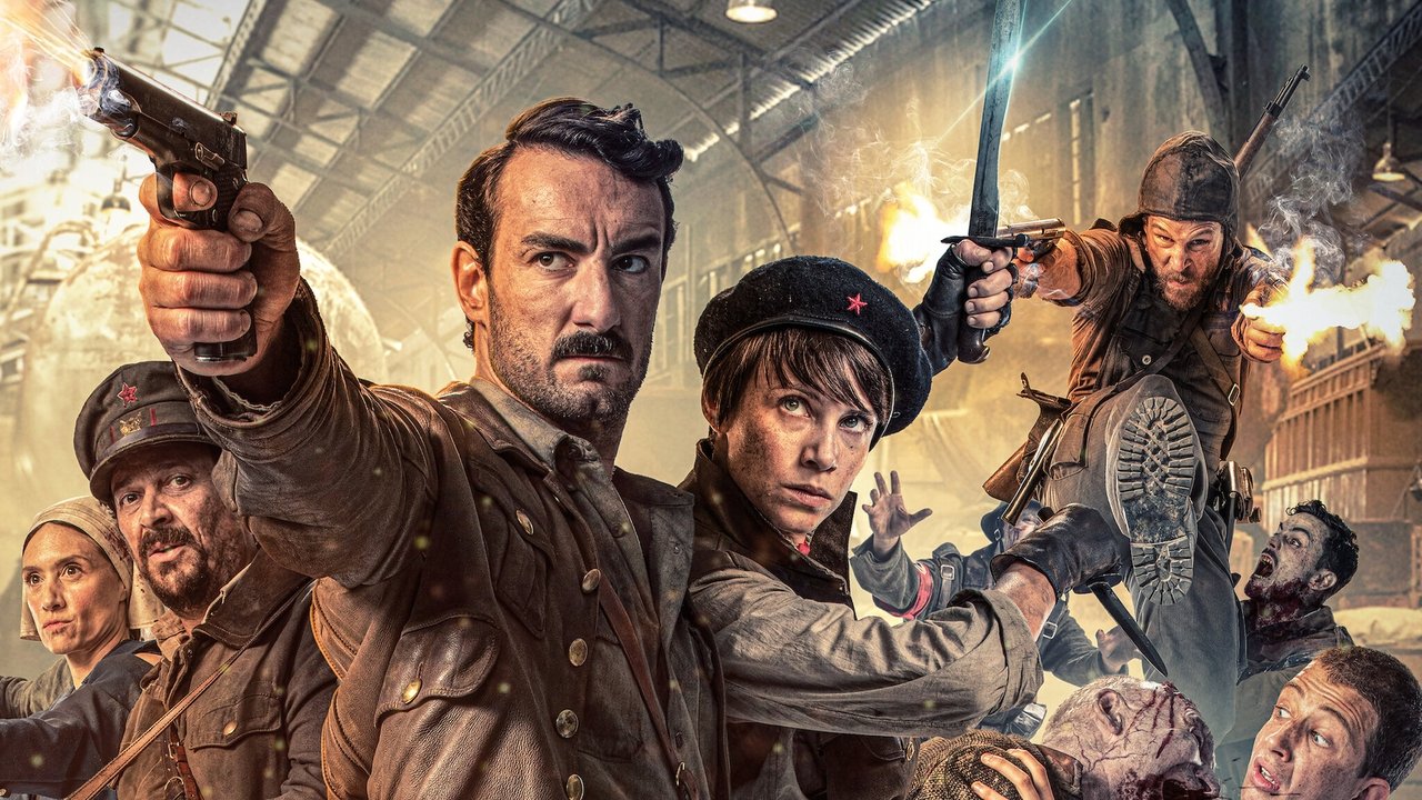 Soldados da Guerra Civil Espanhola enfrentando criaturas em trincheira