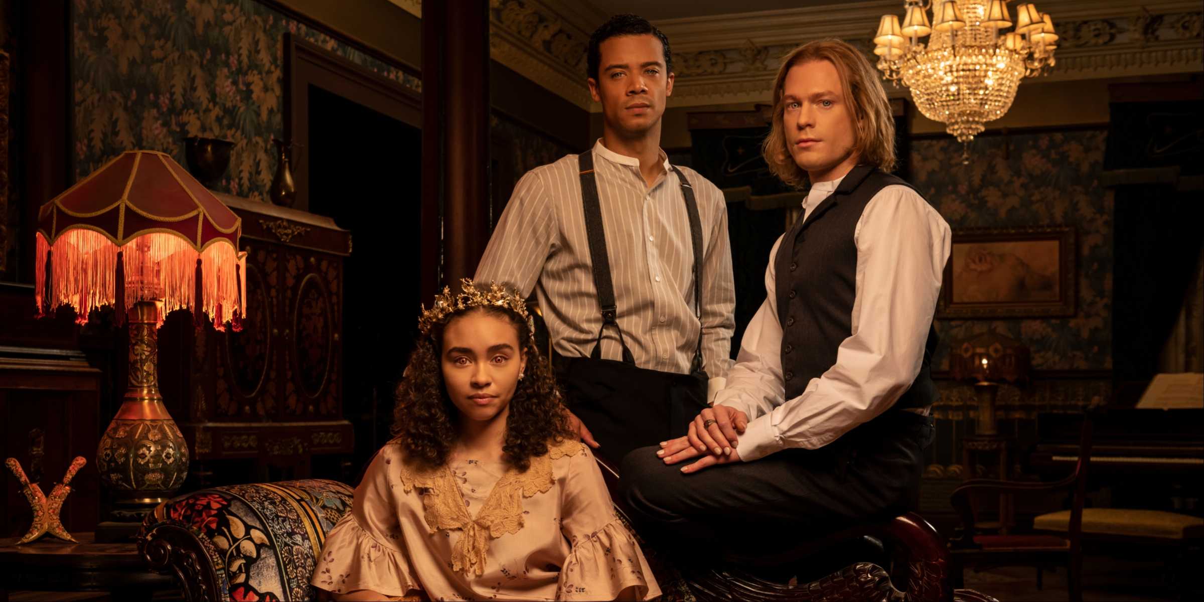 Louis de Pointe du Lac, Lestat de Lioncourt e Claudia em Interview with the Vampire