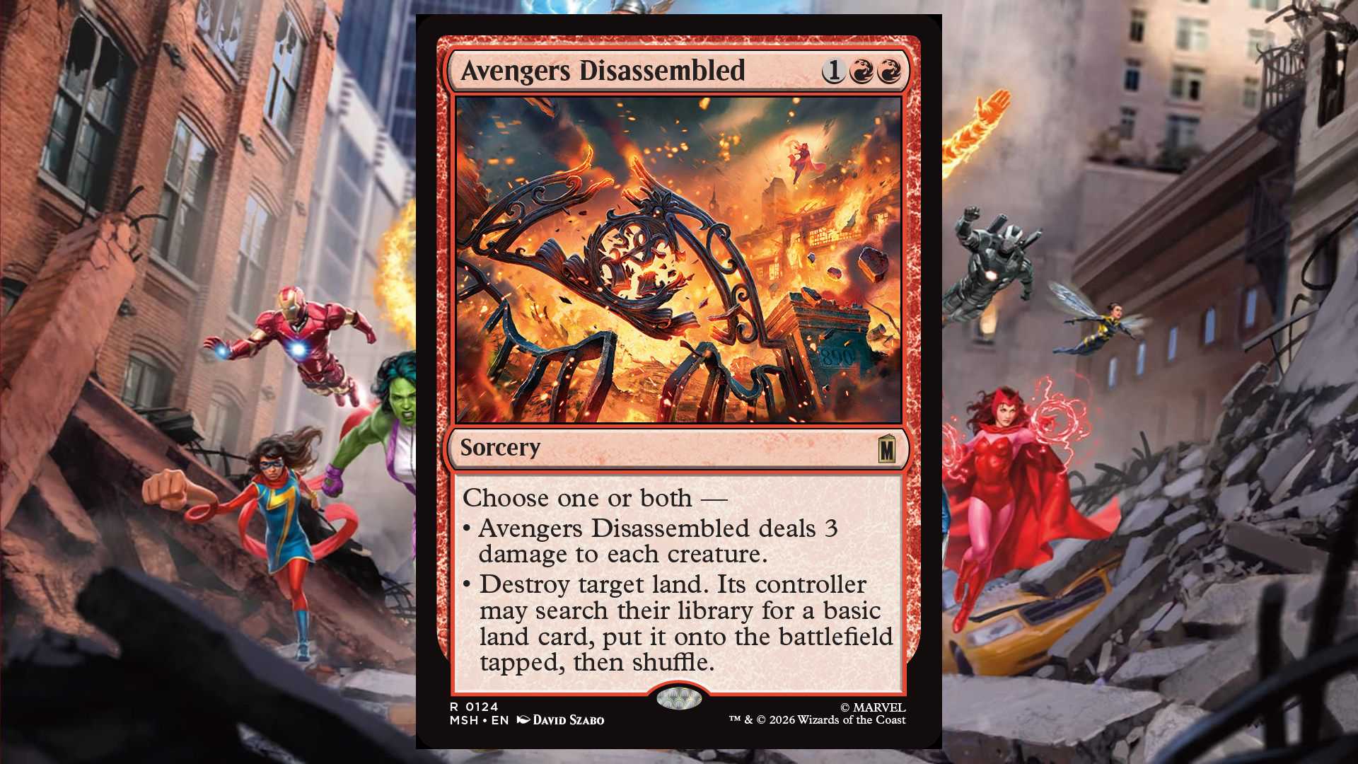 Magic the Gathering Avengers Disassembled