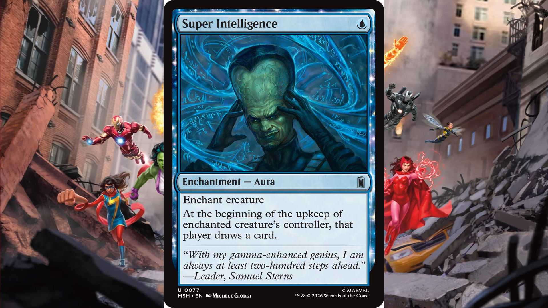 Magic the Gathering Marvel Super Intelligence