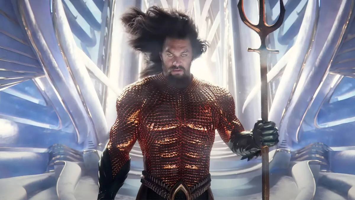 Zack Snyder e Jason Momoa nos bastidores da DC, foto de divulgação ou set