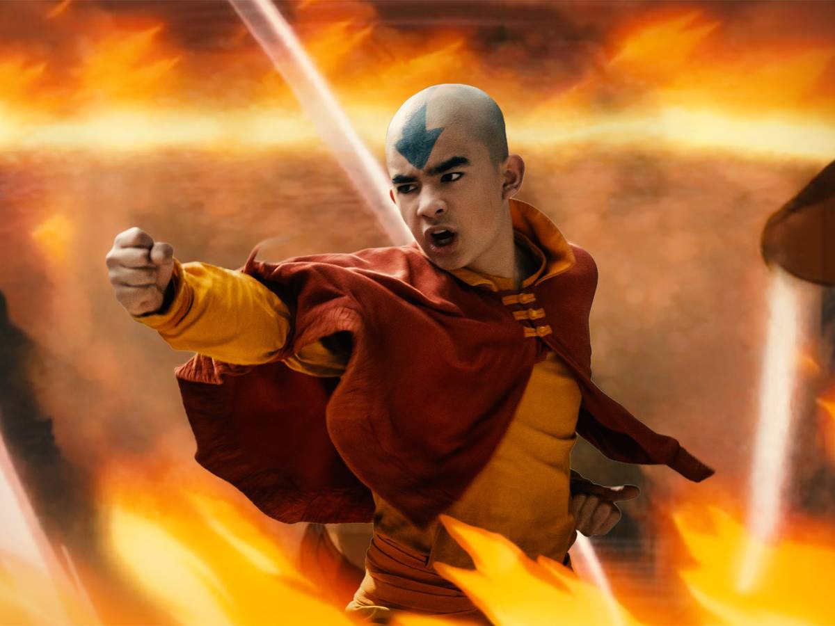 Azula e o raio em Avatar — foto de divulgação
