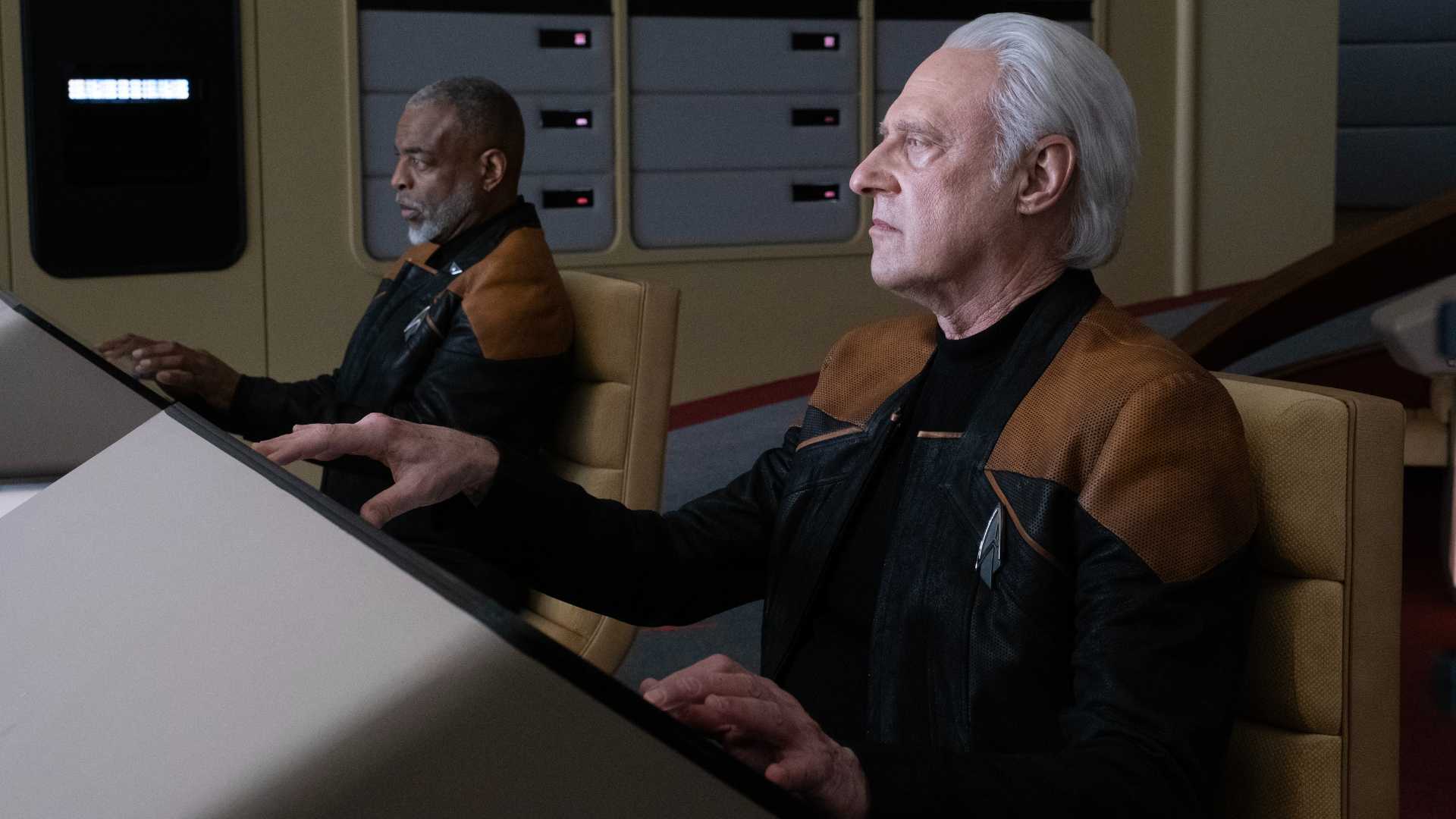 Geordi e Data em Star Trek Picard