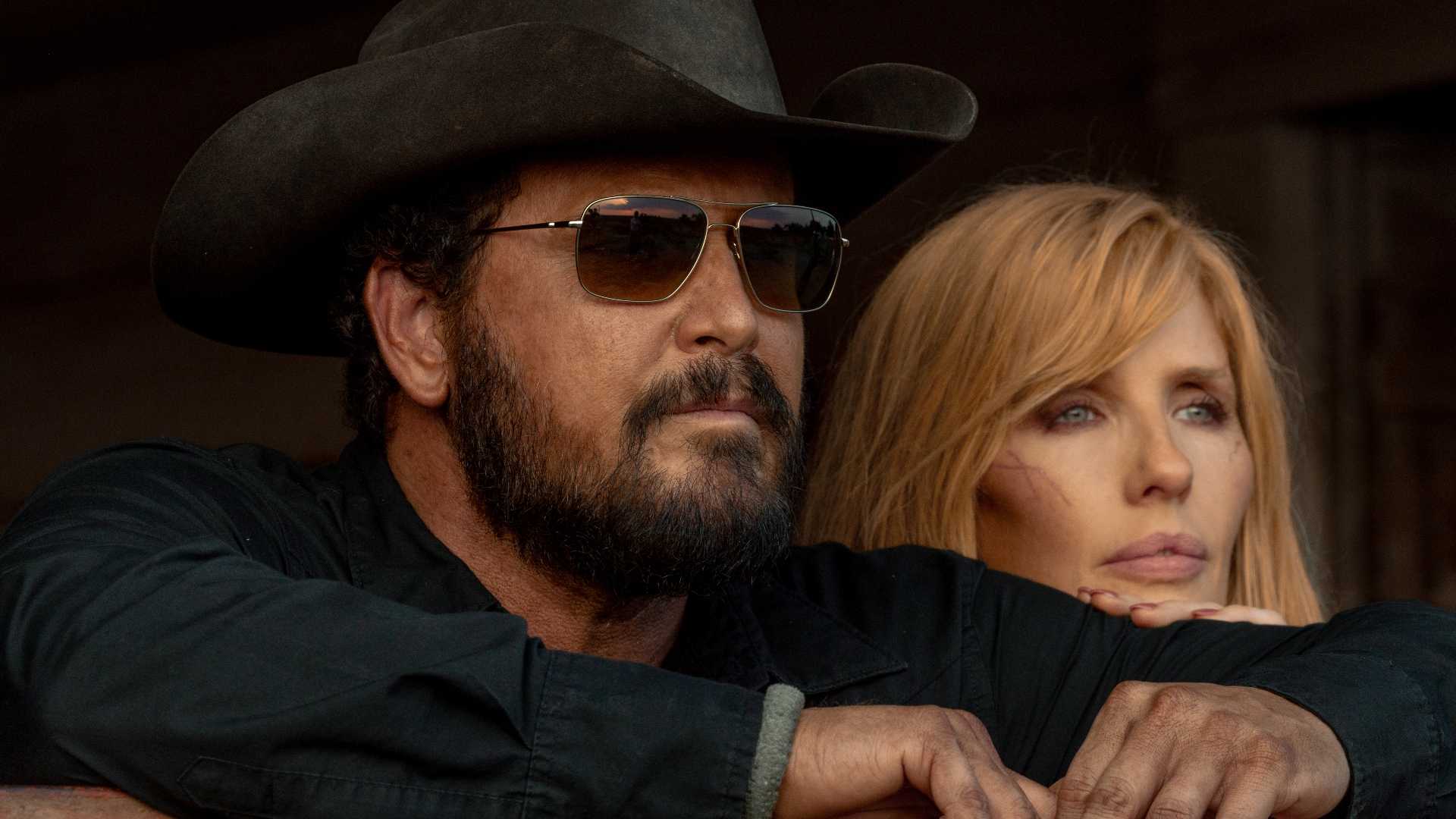 Rip e Beth em close no Dutton Ranch