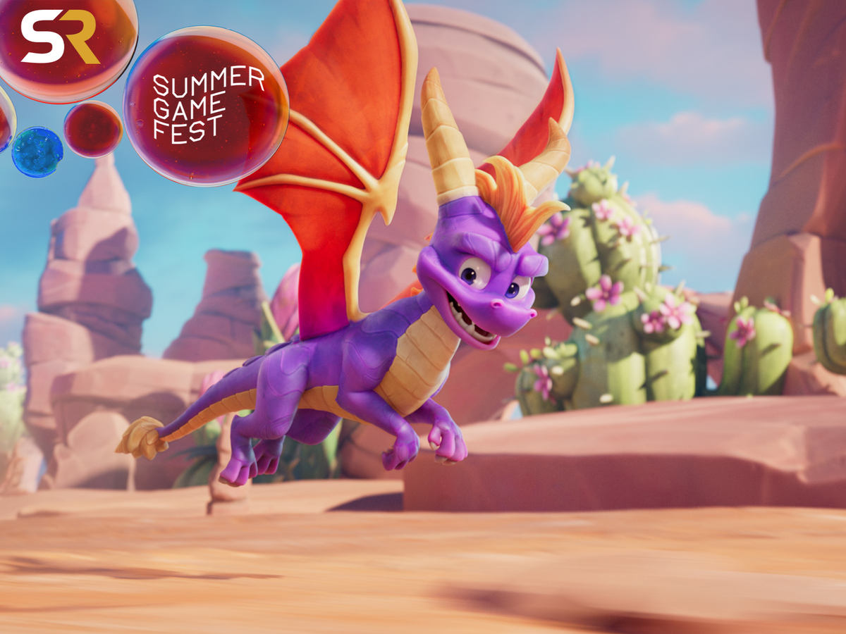 Comparativo visual com Spyro Reignited Trilogy e Crash Bandicoot 4 lado a lado, destacando o estilo da Toys for Bob