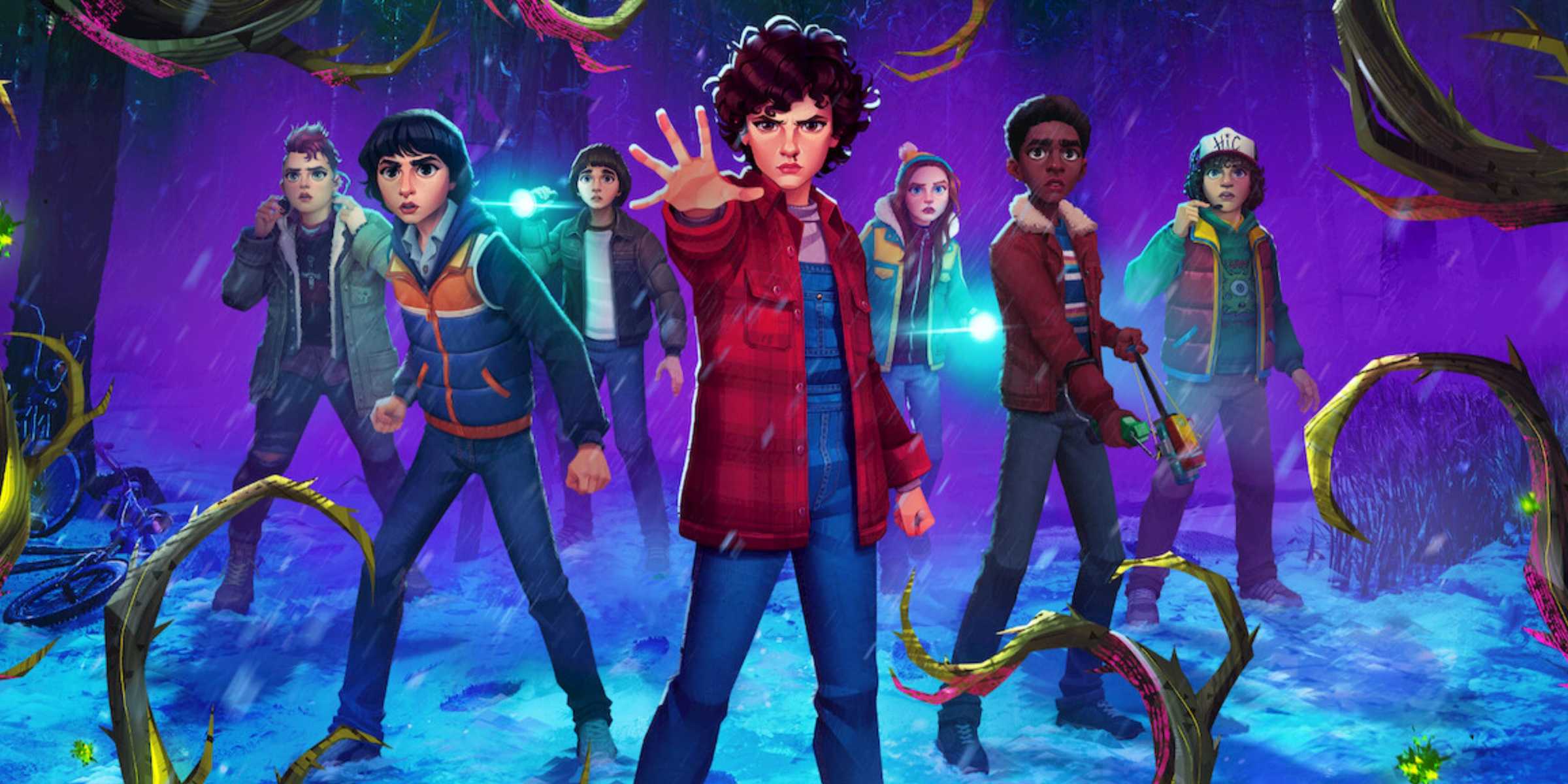 stranger things tales from 85 arte chave