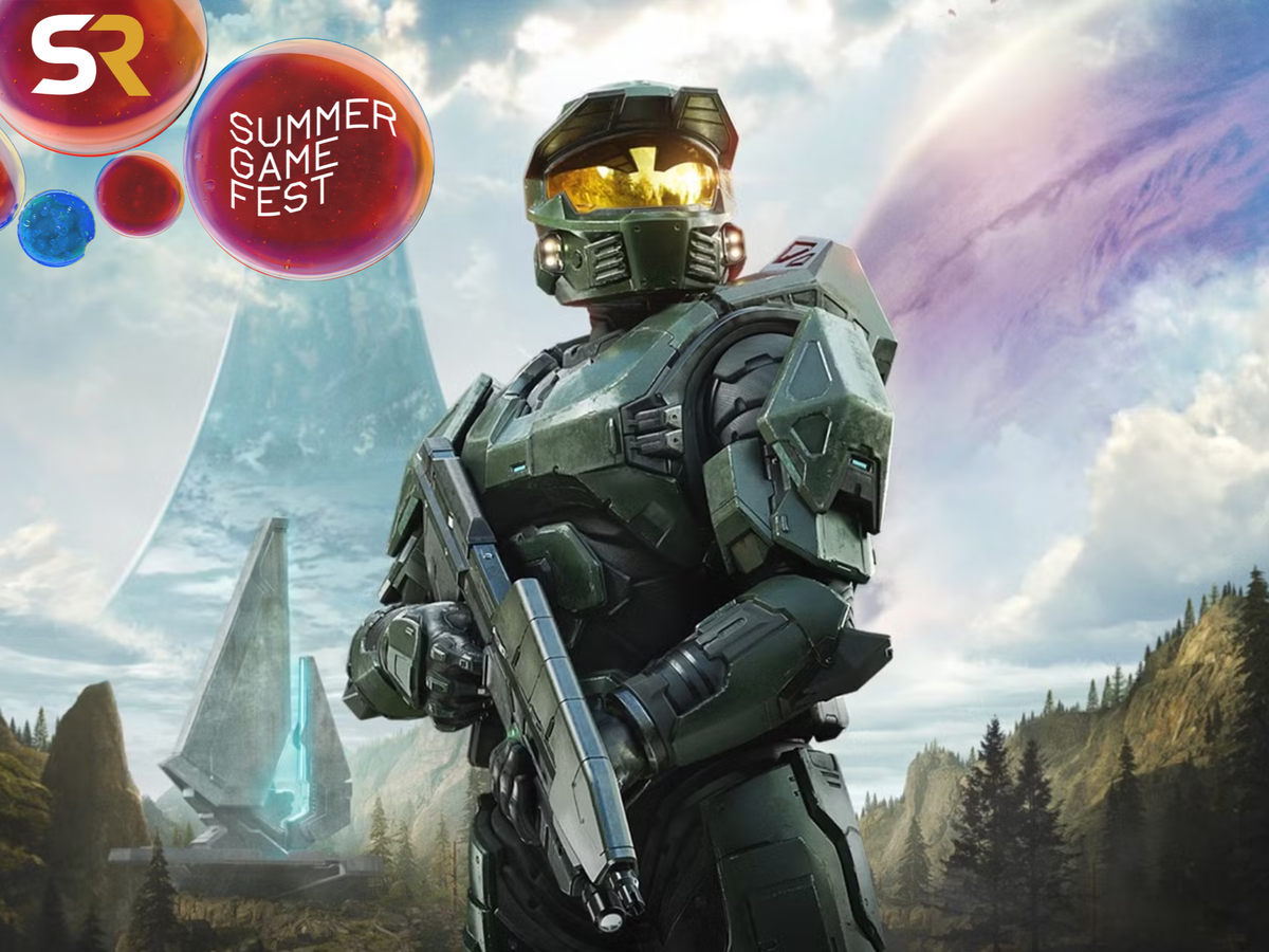 Captura de tela de Halo: Campaign Evolved mostrando combate em primeira pessoa e interface moderna