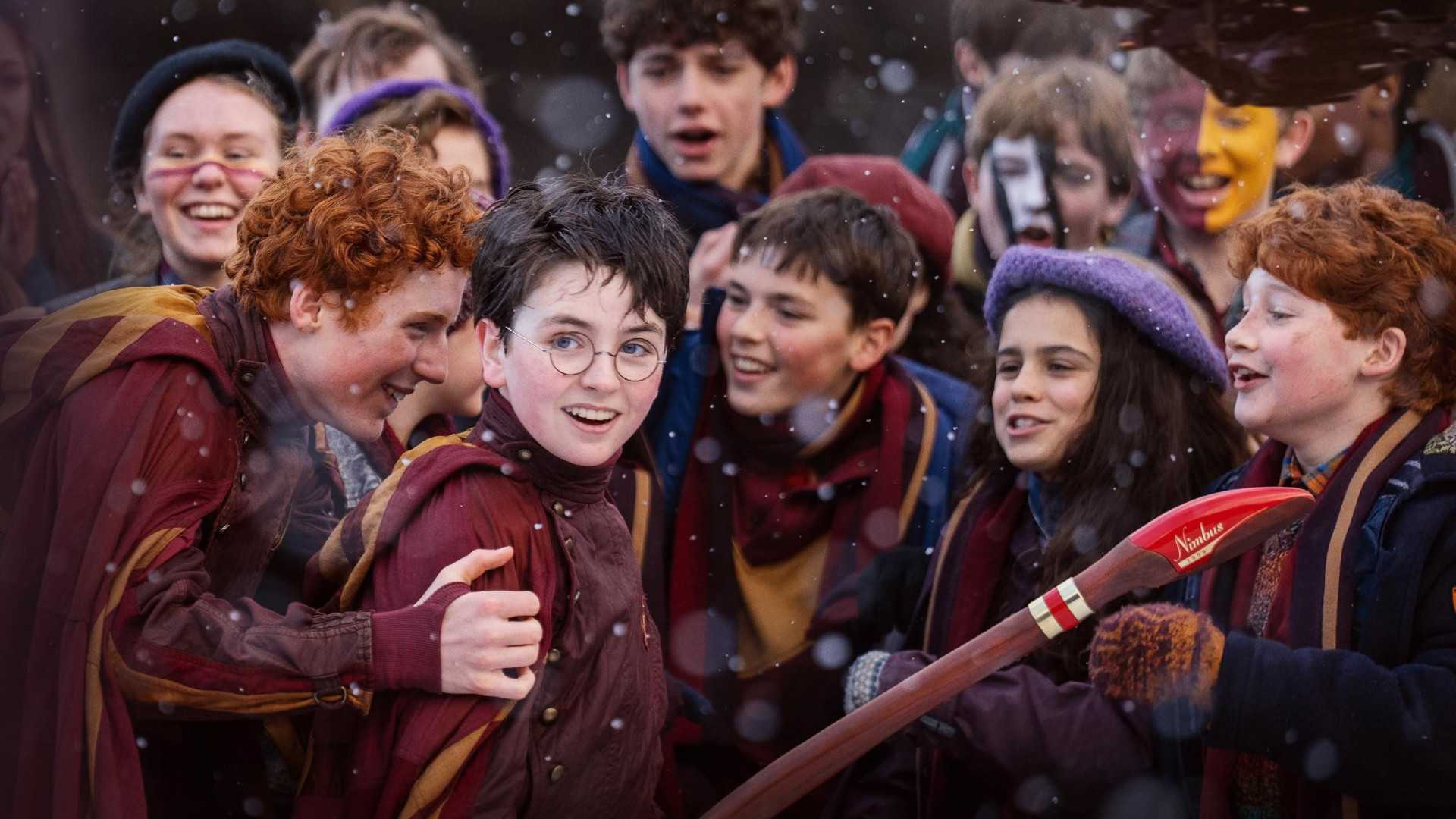 Time de Gryffindor na temporada 1 da série de TV Harry Potter