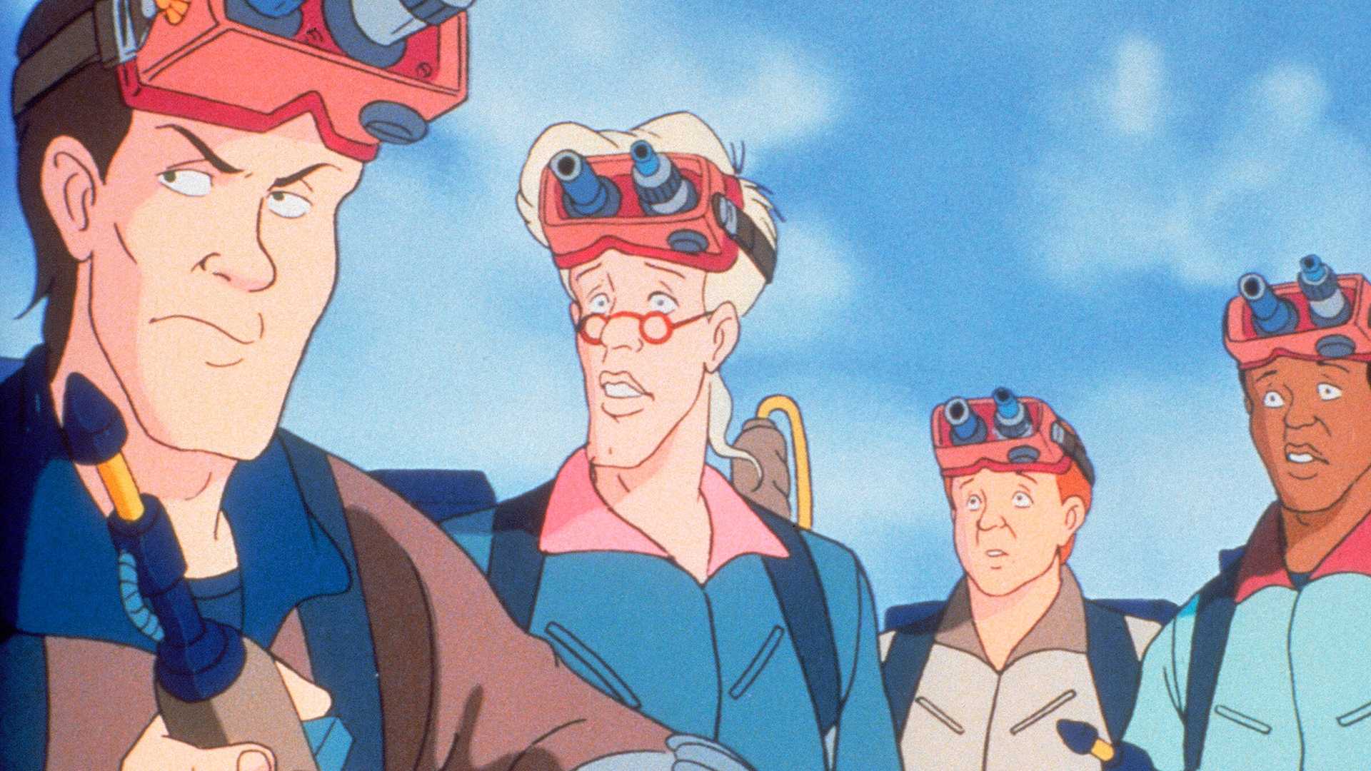 O desenho animado The Real Ghostbusters