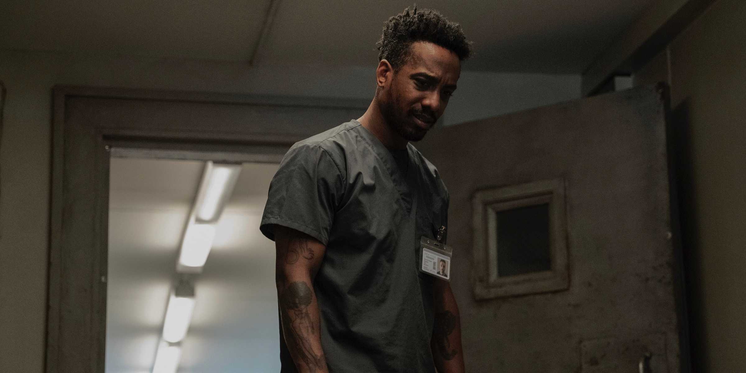 Hampton Fluker como Scotch Tape em The Terror: Devil in Silver