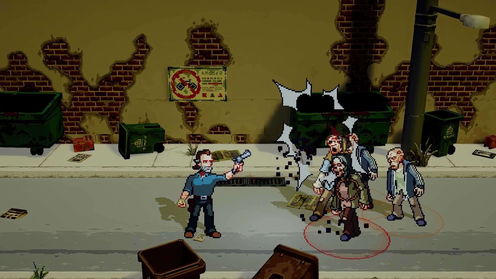 The Walking Dead: Streets Of Survival é um Beat 'Em Up com zumbis