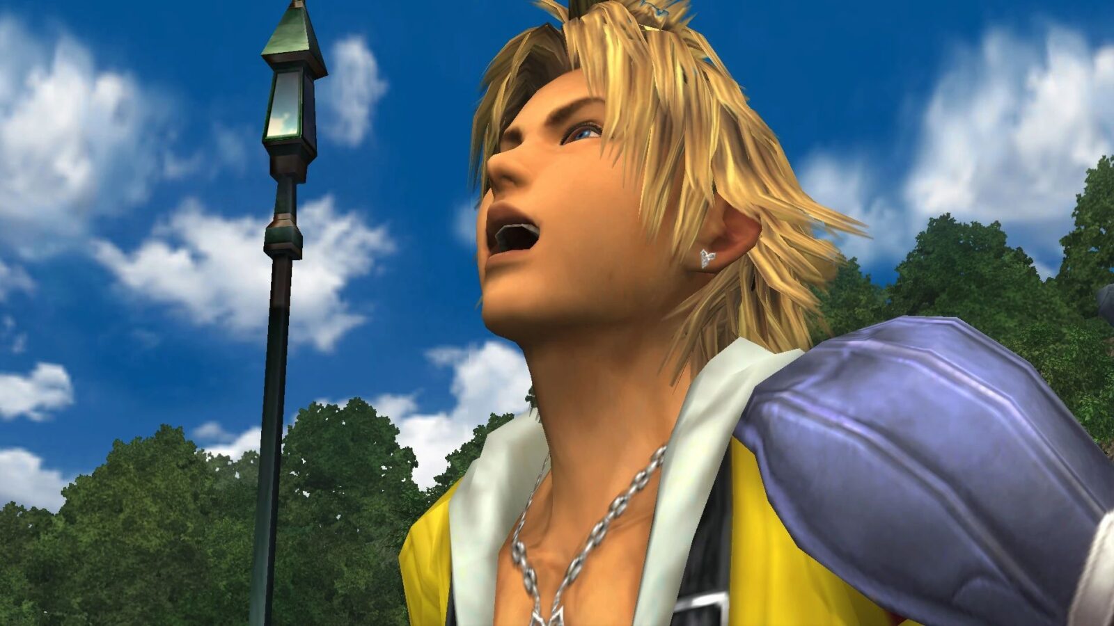 Tidus em Dissidia Duellum surge bem diferente no mobile
