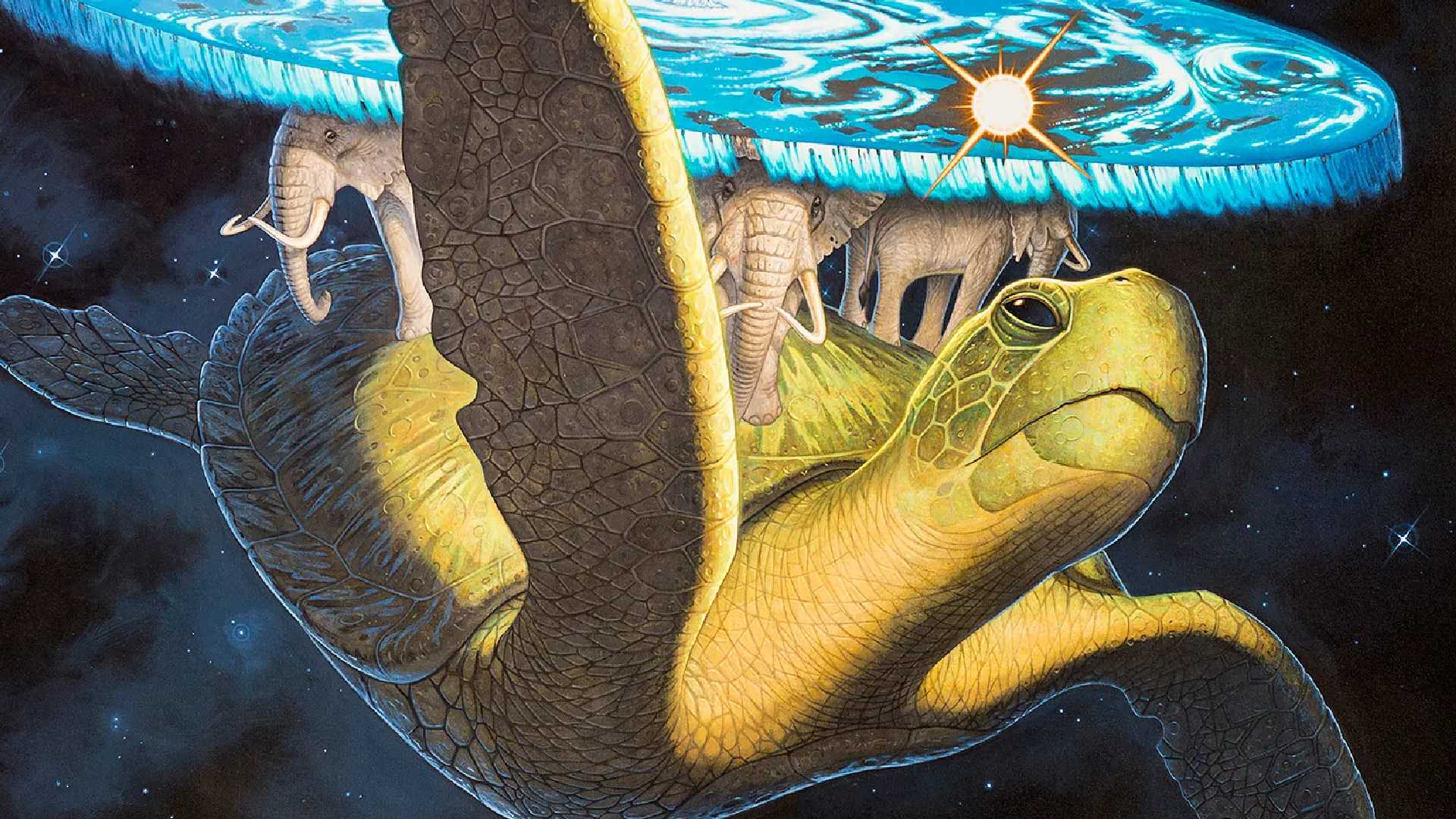 Great A'Tuin de terry pratchett dos romances Discworld