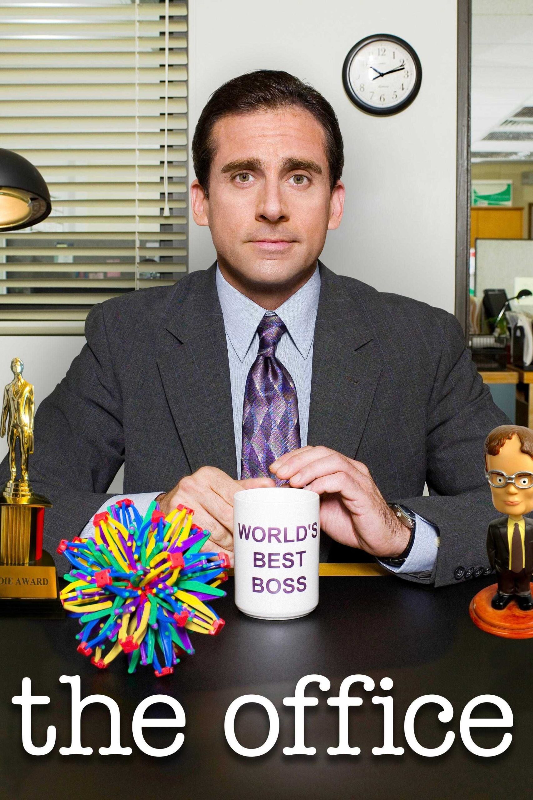 Pôster de The Office com Michael Scott