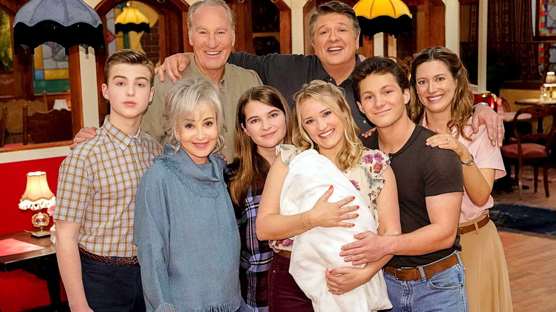 O elenco de Young Sheldon
